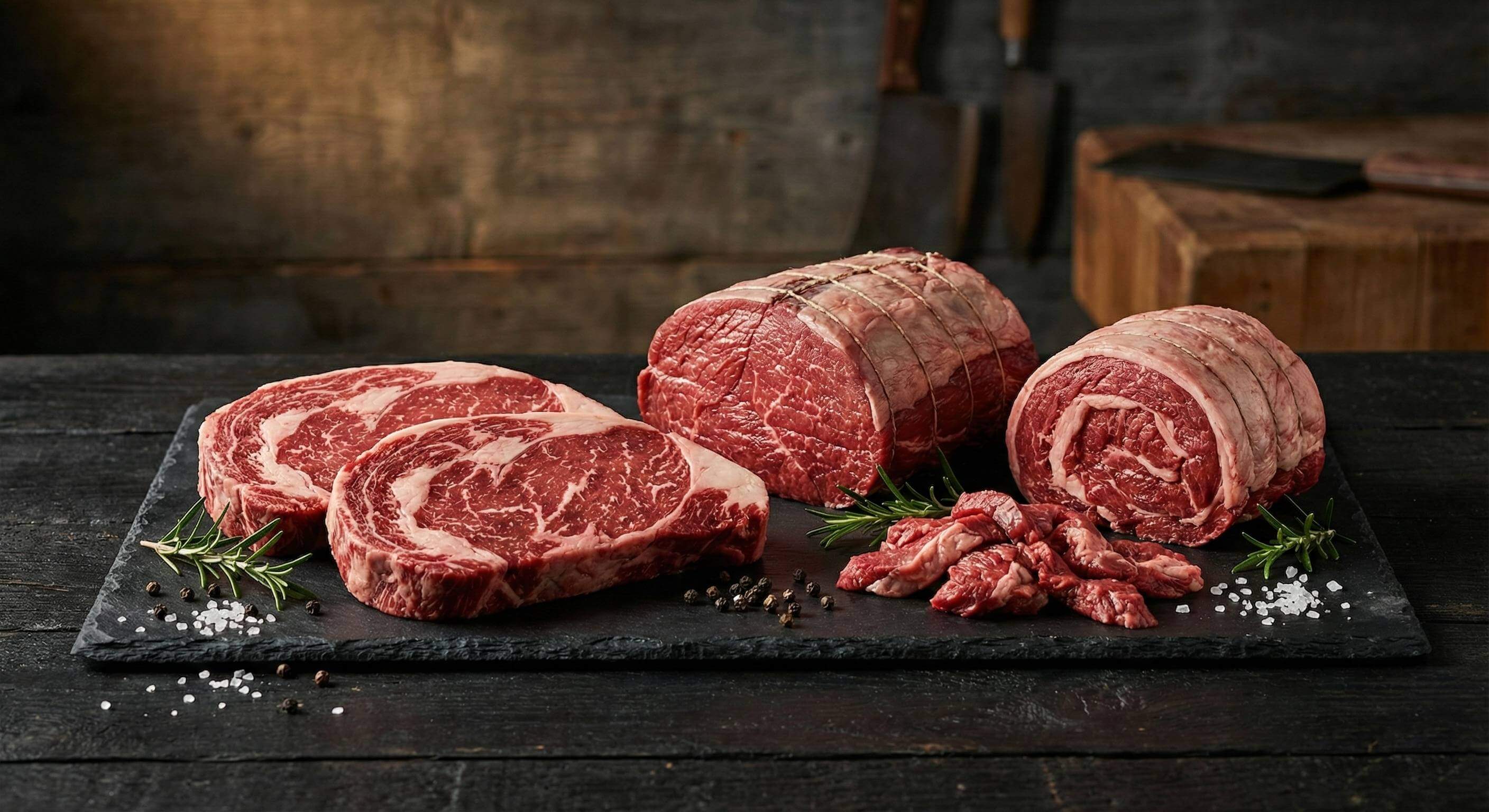 Beef range wholesale cuts