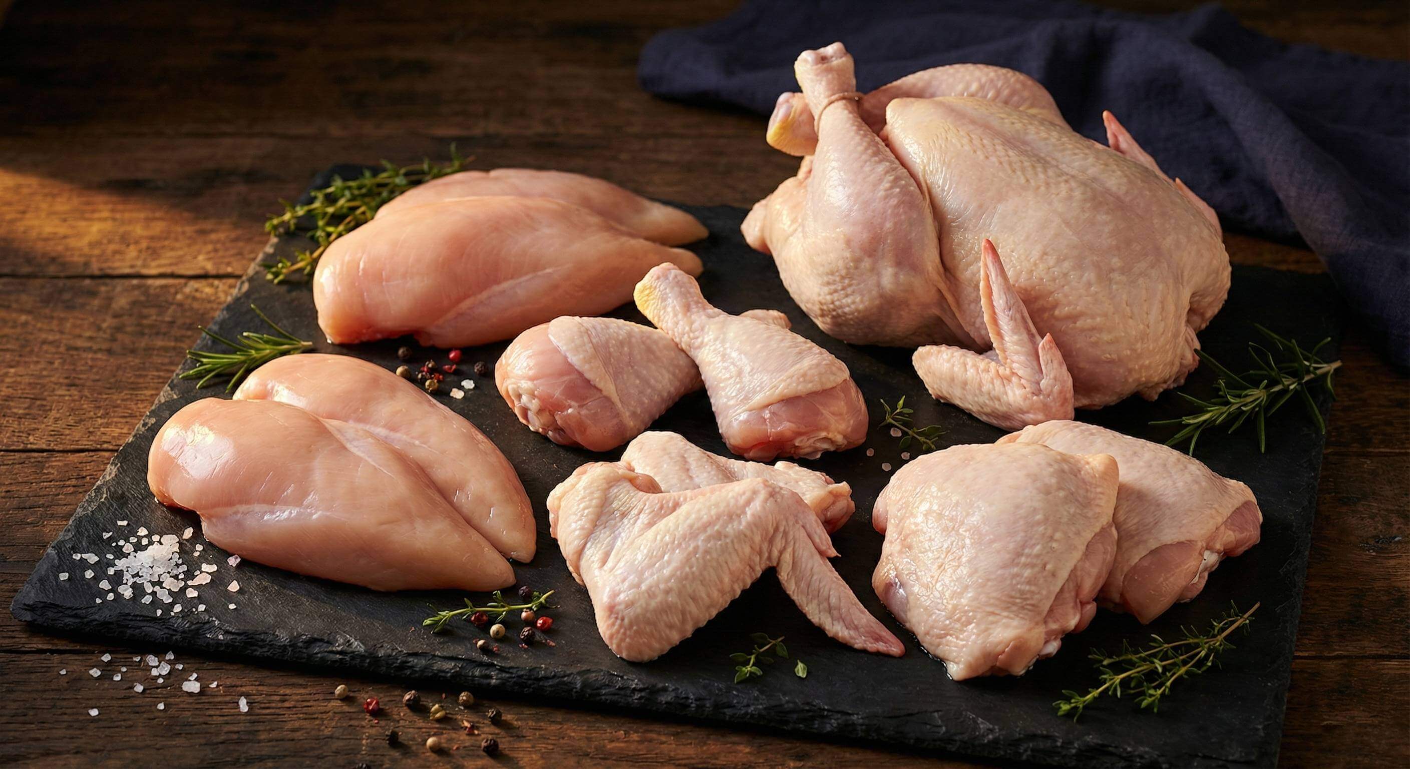 Chicken range wholesale cuts